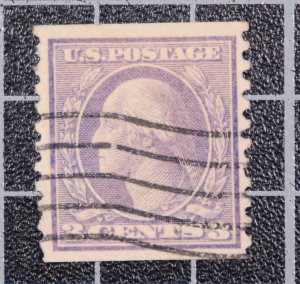 Scott 493 3 Cents Washington Used Nice Stamp CV $4.50
