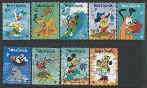 TURKS & CAICOS ISLANDS SC# 399-407 VF MNH 1979