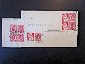 Belgium 1957 Cover w/ Setenant Labels / Cut Address / Cut on 3 Sides - Z4855