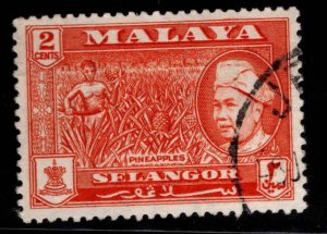 MALAYA-Selangor Scott 103 Used stamp