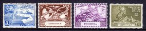 Dominica - Scott #116-119 - MH - SCV $2.30