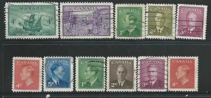 Canada #282-292  (U) CV.$2.80