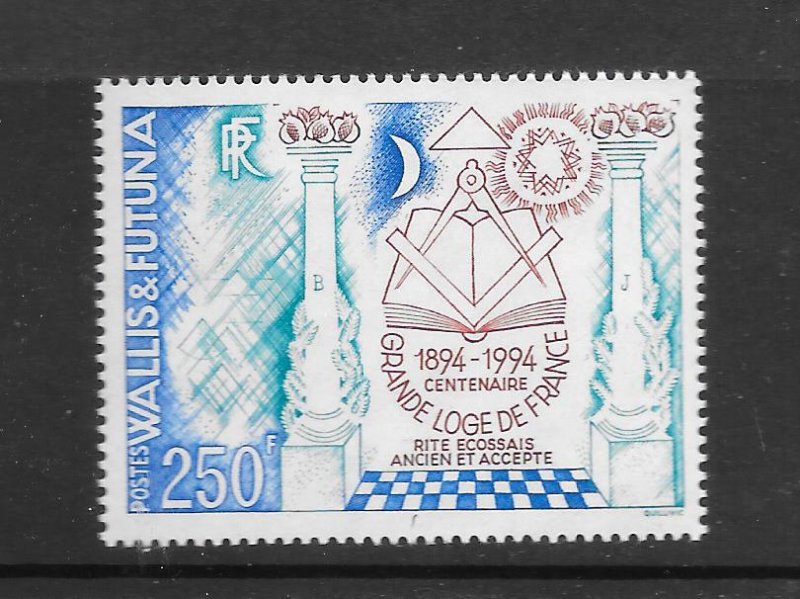 WALLIS & FUTUNA  #463  MASONIC GRAND LODGE OF FRANCE   MNH