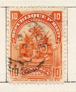 Haiti 1898-1900 Early Issue Fine Used 10c. NW-253096