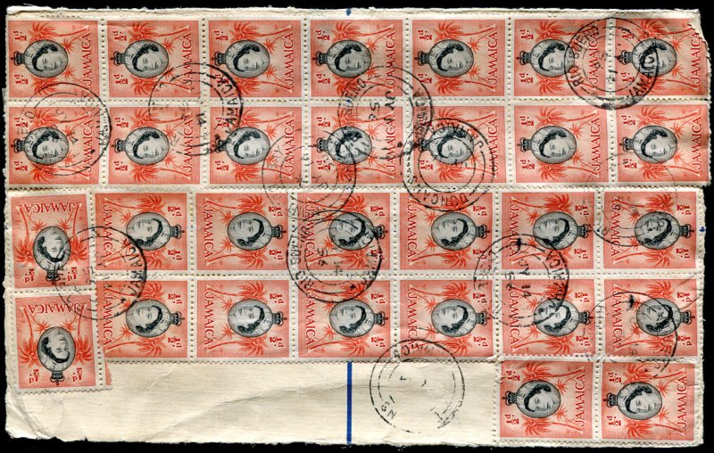 JAMAICA (24896): DUNCANS, RIO BUENO cancels/multiple/piece