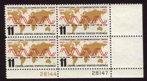 MALACK 1274 F/VF OG NH, Plate Block of 4 (stock phot..MORE.. n5387