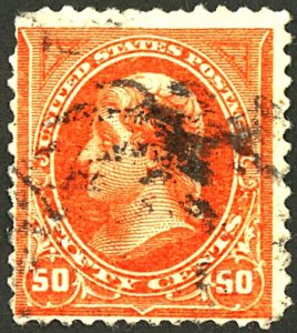 U.S. #260 USED CREASES SML THIN