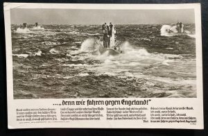 1940 Swinemonde Germany PPC Picture Postcard Cover U Boat Submarine North Sea