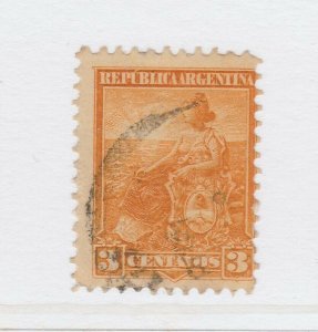 A3P19F22 Argentina 1899-1903 3c used