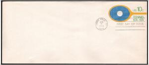 SC#U569 10¢ Tennis Centenary FDC (#10: No Cachet)