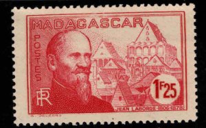 Madagascar Scott 203 MH*
