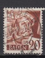 Germany - 1948 Baden 20Dpf Mi# 21  (6473)