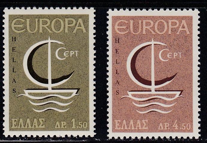 Greece # 862-863, Europa, Mint  LH, 1/3 Cat