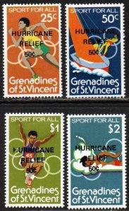 St. Vincent Grenadines Sc #B1-B4 MNH