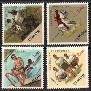 Timor Sc #313-316 Mint Hinged