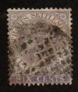 Straits Settlements 12 Used