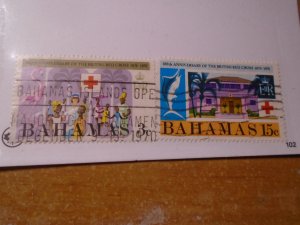 Bahamas   #  307-08   used
