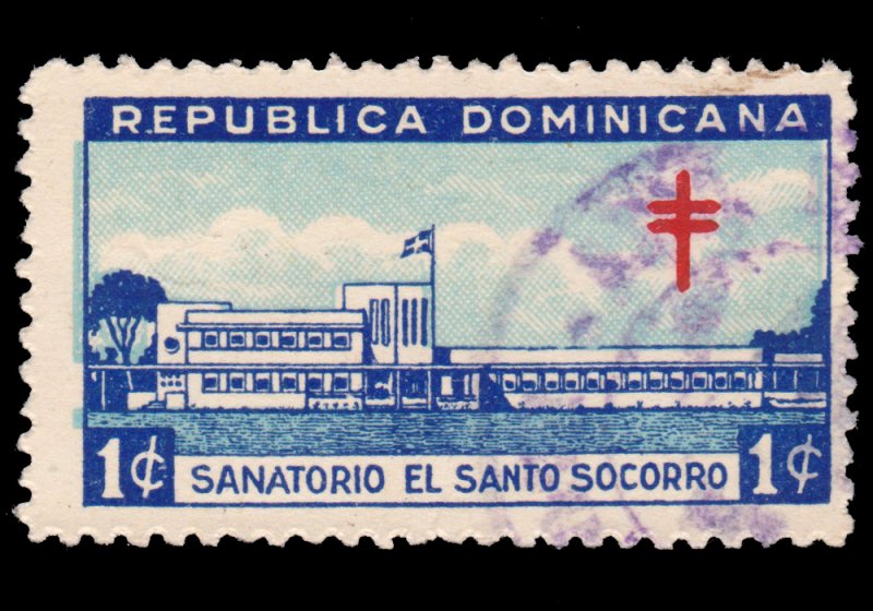 DOMINICAN REPUBLIC. SCOTT # RA11. YEAR 1949. USED.