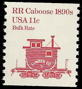 # 1905 MINT NEVER HINGED RAILROAD CABOOSE