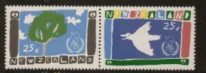 NEW ZEALAND SG1393/4 1986 PEACE YEAR MNH