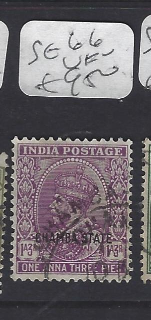 INDIA CHAMBA  (PP2410B)  KGV  1A 3P  SG 66   VFU