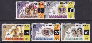 Dominica 521-525 MNH VF