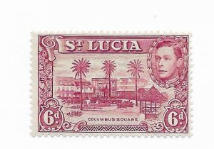 St. Lucia #119a MH - Stamp - CAT VALUE $2.00