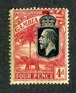 1922 Gambia Sc #121 m* cv.$8 ( 9043 BCXX5 )