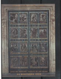 VATICAN 1999 HOLY NEW YEAR 2000 MS #1136 MNH