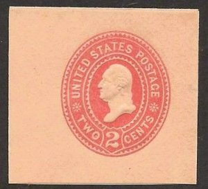 United States Cut Square U369 Very Nice
