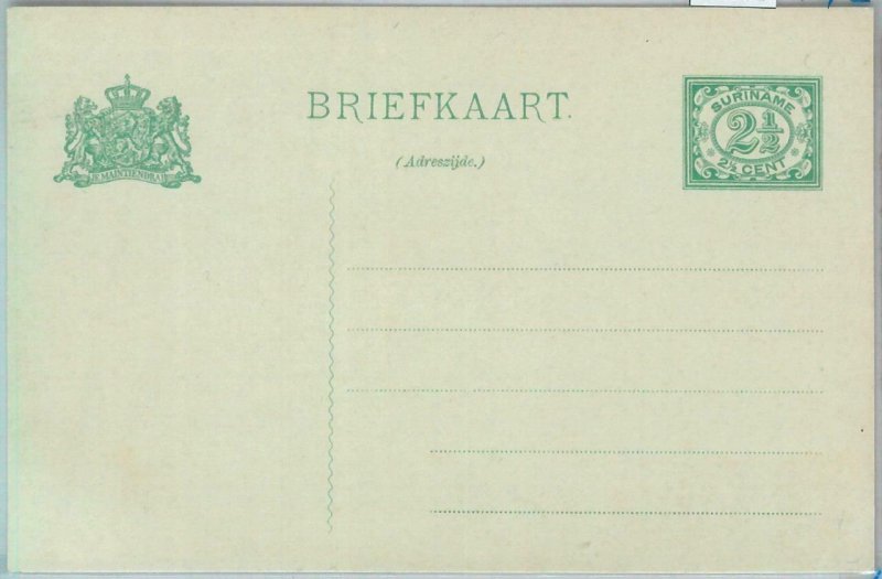 82081 - SURINAME - POSTAL HISTORY -  POSTAL STATIONERY CARD   2 1/2 Cents