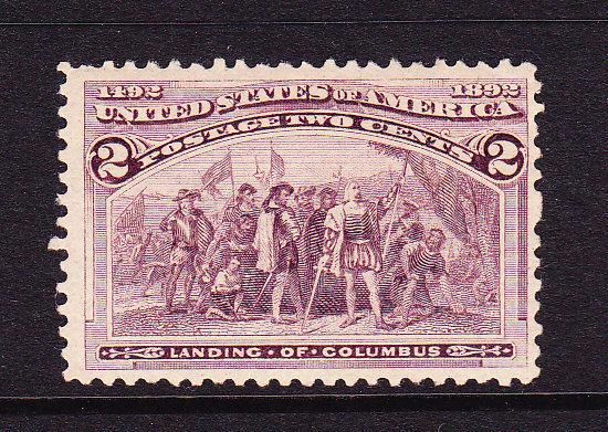 U.S 1893 2c COLUMBIAN MNH  #231