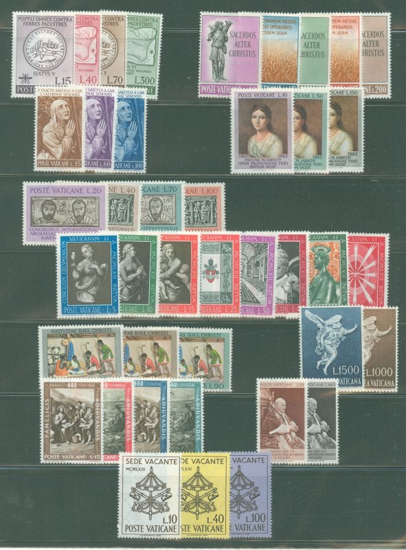 Vatican City #326-64/C45-6 Mint (NH) Single (Complete Set)