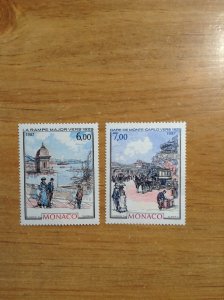 Monaco  Sc  # 1605-1606   NH