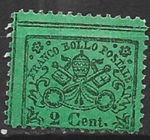 COLLECTION LOT 15128 ROMAN STATES #19 MH 1868