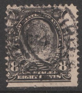 U.S.  Scott# 306 1902-3 Regular Issue F Used Hard stamp to get well centered