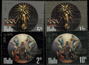 MALTA 1971 PAINTINGS  MNH