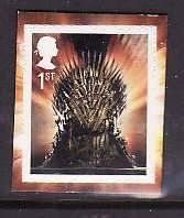 Great Britain-Sc#3695e- id6-unused NH 1st Iron Throne-self-adhesives-2018-