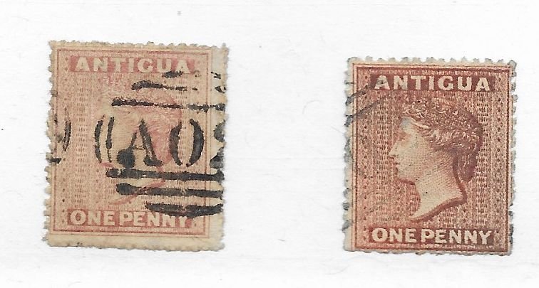 Antigua #2 Used - Stamp - CAT VALUE $70.00 PICK ONE