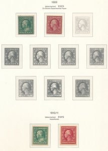 UNITED STATES – PREMIUM MINT COLLECTION 1847-2000 IN 4 KABE ALBUMS – 423217