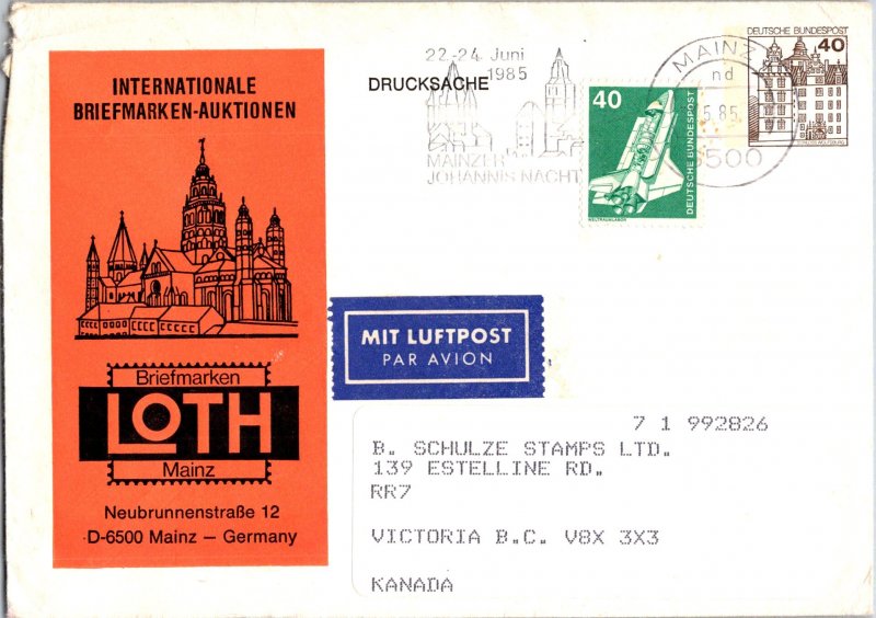 Germany Post-1950, Worldwide Postal Stationary