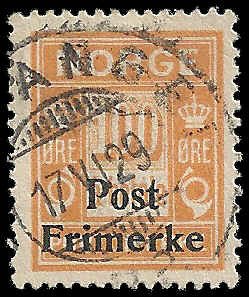 Norway - #143 - Used - SCV-3.50
