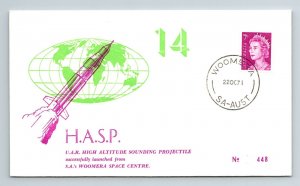 1971 Australia - UAR HASP 14 - Woomera Space Centre - F4864