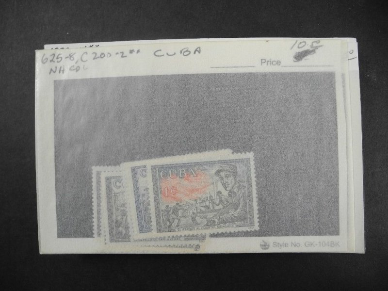 CUBA, Fabulous assortment of Stamps in stock cards