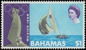 Bahamas #276-279, Complete Set(4), 1969, Olympics, Never Hinged