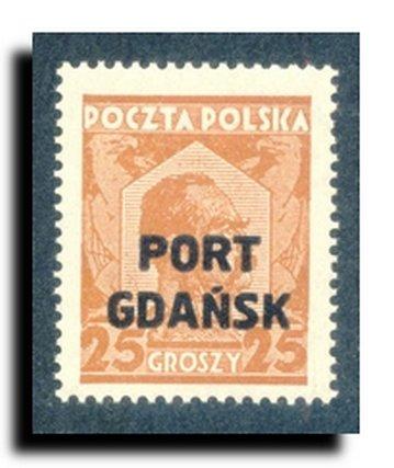 Poland-Offices in Danzig Scott #1K18