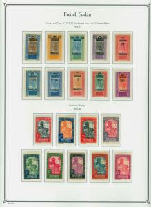 French Colonies 1892-1940 - Complete MINT Collection of 13 different Colonies /*