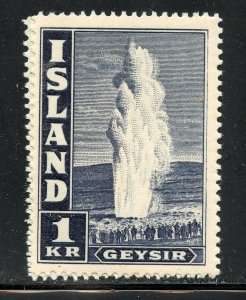 Iceland # 208B, Mint Never Hinge.