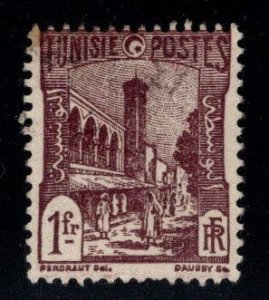 Tunisia Scott 73 used  stamp lightly canceled