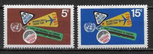 United Nations 175-76 ITY set MNH